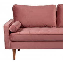 СКОТТ Scott пыльно-розовый диван 3-x местный 
